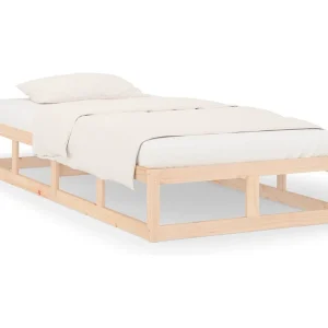 Bedframe massief hout 90×200 cm Bedframe massief hout 90×200 cm