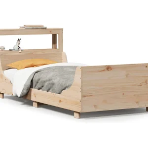 Bedframe zonder matras massief grenenhout 75×190 cm Bedframe zonder matras massief grenenhout 75×190 cm