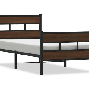 Bedframe met hoofdbord en voetbord zonder matras 90×190 cm