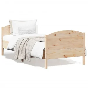 Bedframe zonder matras massief grenenhout 90×190 cm Bedframe zonder matras massief grenenhout 90×190 cm