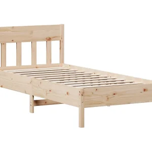 Bedframe zonder matras massief grenenhout 90×190 cm Bedframe zonder matras massief grenenhout 90×190 cm
