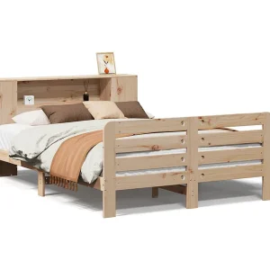 Bedframe zonder matras massief grenenhout 135×190 cm Bedframe zonder matras massief grenenhout 135×190 cm