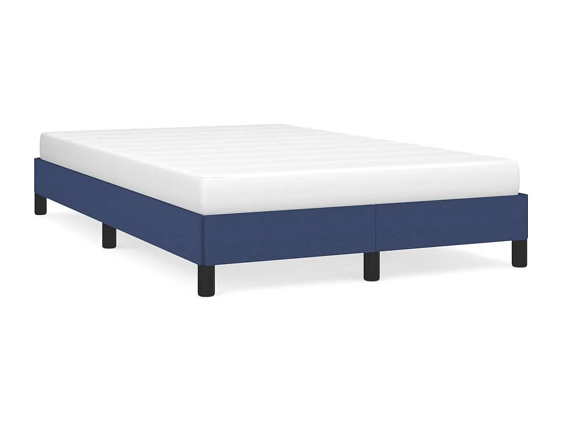 Bedframe zonder matras 120x190 cm stof blauw