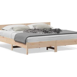 Bedframe zonder matras massief grenenhout 180×200 cm Bedframe zonder matras massief grenenhout 180×200 cm
