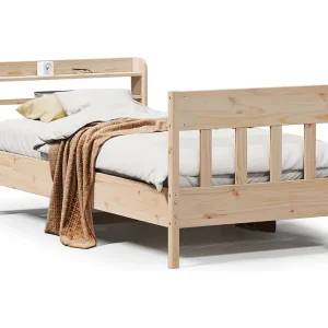 Bedframe zonder matras massief grenenhout 90×190 cm Bedframe zonder matras massief grenenhout 90×190 cm