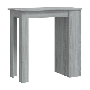 Bartafel met opbergrek 102x50x103,5 cm hout grijs sonoma Bartafel met opbergrek 102x50x103,5 cm hout grijs sonoma