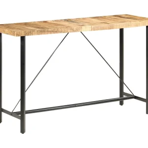 Bartafel 180x70x107 cm ruw mangohout Bartafel 180x70x107 cm ruw mangohout