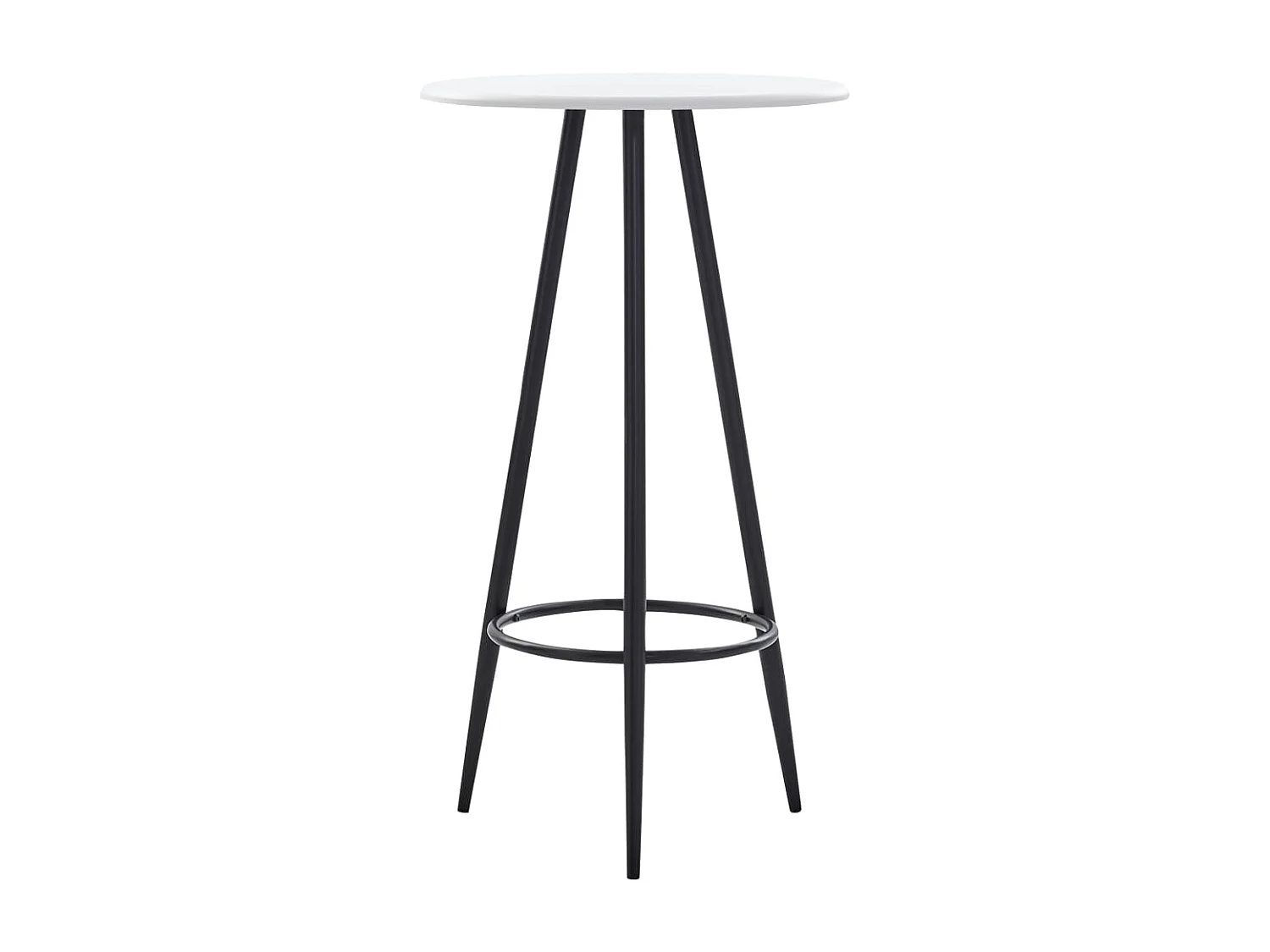 Bartafel 60x107,5 cm MDF wit