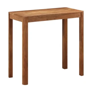 Bartafel 110x55x106 cm massief acaciahout met honingafwerking Bartafel 110x55x106 cm massief acaciahout met honingafwerking