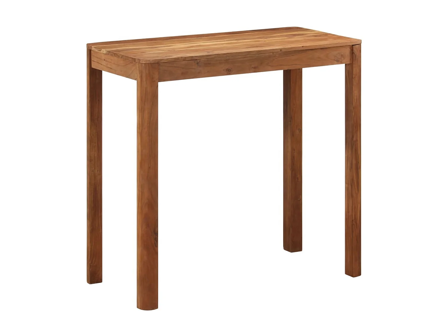 Bartafel 110x55x106 cm massief acaciahout met honingafwerking