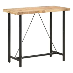 Bartafel 120x58x107 cm ruw mangohout Bartafel 120x58x107 cm ruw mangohout