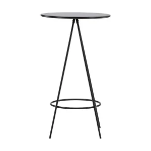 Bistro bartafel Ø60cm zwart. Bistro bartafel Ø60cm zwart.