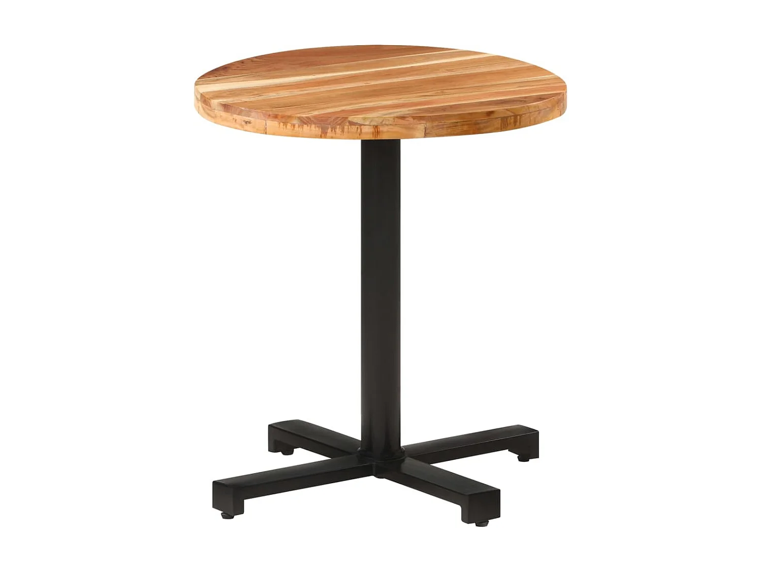 Bistrotafel rond Ø70x75 cm massief acaciahout
