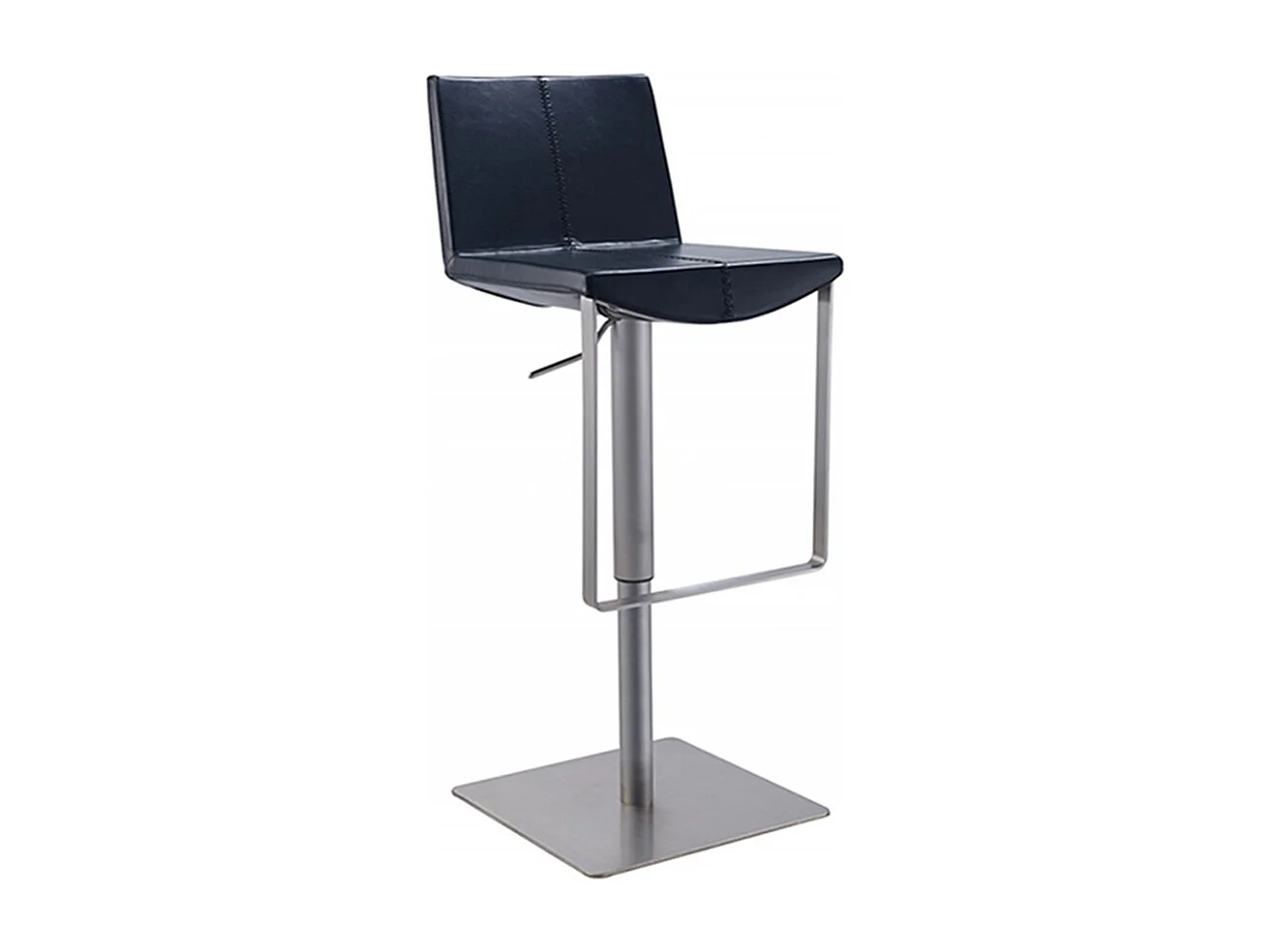 Barkruk – Zwart Imitatieleer – FES
