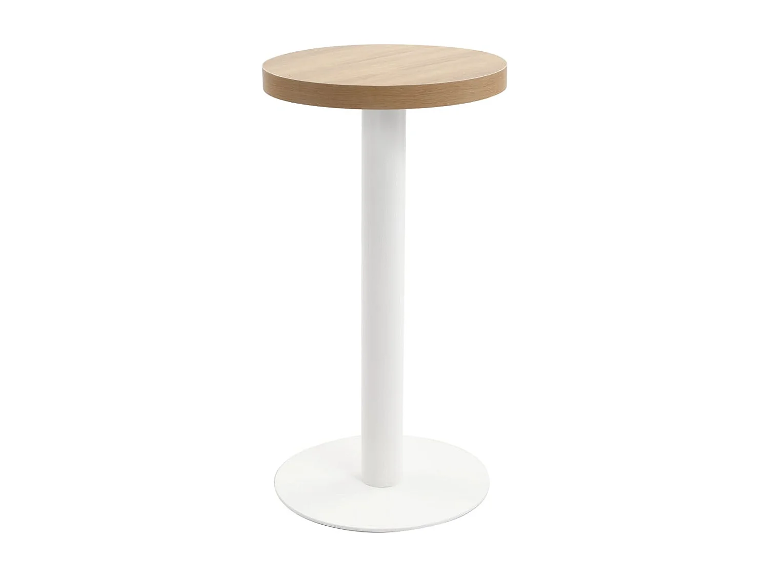 Bistrotafel 40 cm MDF lichtbruin