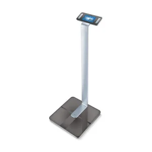 Beurer BF 1000 Lichaamsvet/Waterweegschaal 200KG Roestvrij Staal Display Verhoogd – Precisie-Impedantiemeter – Kruismeting – XXL Scherm