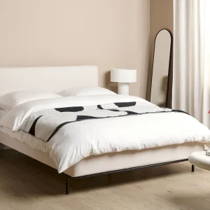 Bed Stof CORIO 140 x 200 cm Crème Bed Stof CORIO 140 x 200 cm Crème