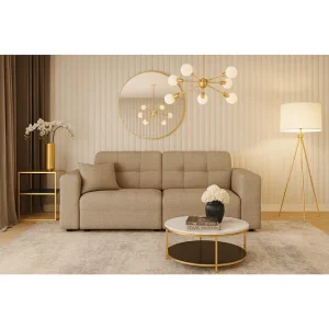 Bergamo 2-zitsbank – stof Raven 30 beige, 204×102×70 cm Bergamo 2-zitsbank – stof Raven 30 beige, 204×102×70 cm