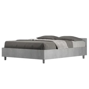 Bed 140×190 met lattenbodem cement Nuamo Bed 140×190 met lattenbodem cement Nuamo