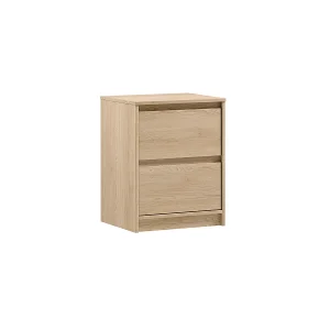 Beck nachtkastje met 2 laden Hout