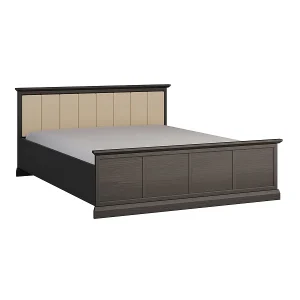 Bed 160×200 inclusief lattenbodem Toja Hout antraciet Bed 160×200 inclusief lattenbodem Toja Hout antraciet