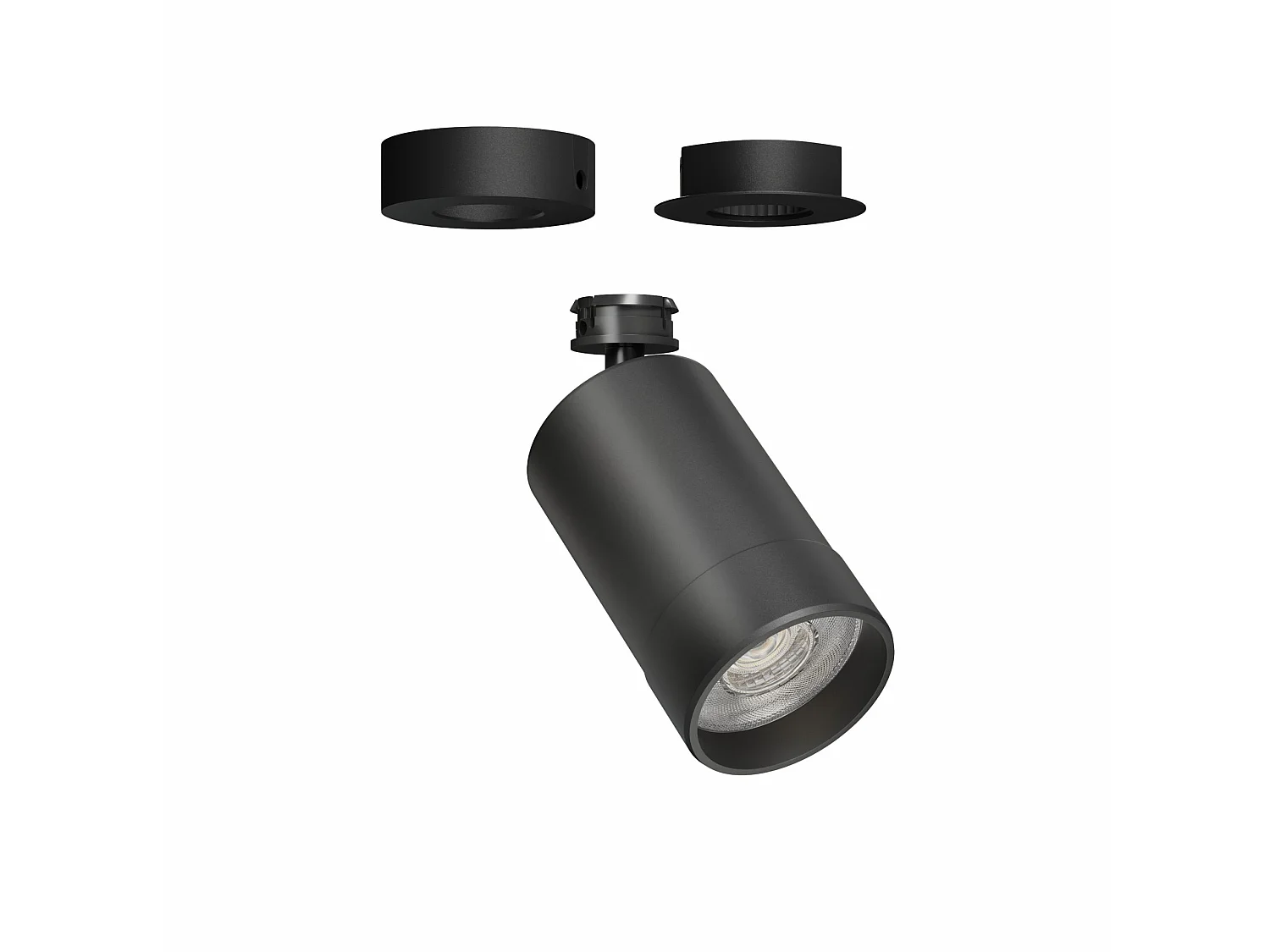 Beneito & Faure Verstelbare LED-spot 25W Matzwart - Kroonvoet, Stralingshoek 24º/60º, CCT Schakelaar 2700K/3200K/4000K, Hoge CRI>90