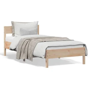 Bedframe zonder matras massief grenenhout 90×190 cm Bedframe zonder matras massief grenenhout 90×190 cm