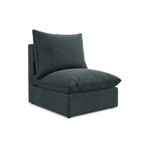 Bankmodule midden van marien velours – RAVENNA Bankmodule midden van marien velours – RAVENNA