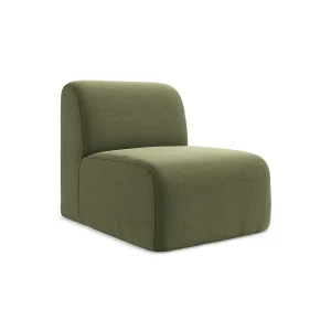 Bankmodule midden van olijf velours – CERVO Bankmodule midden van olijf velours – CERVO