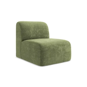 Bankmodule midden van groente chenille stof – CERVO Bankmodule midden van groente chenille stof – CERVO