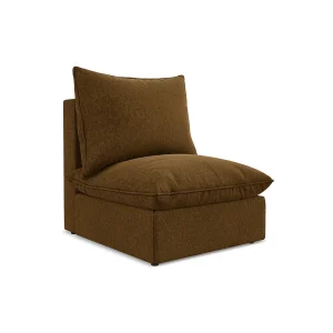 Bankmodule midden van mosterd velours – RAVENNA Bankmodule midden van mosterd velours – RAVENNA