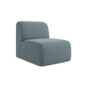 Bankmodule midden van jeans bouclé – CERVO Bankmodule midden van jeans bouclé – CERVO