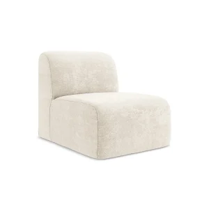Bankmodule midden van lichtbeige chenille stof – CERVO Bankmodule midden van lichtbeige chenille stof – CERVO