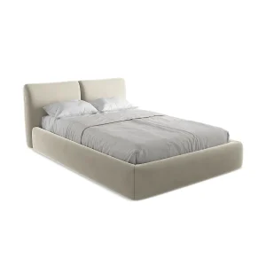 Bed met opbergruimte 160 x 228 – velours – parel – MILANO Bed met opbergruimte 160 x 228 – velours – parel – MILANO