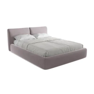 Bed met opbergruimte 180 x 228 – velours – lavendel – MILANO Bed met opbergruimte 180 x 228 – velours – lavendel – MILANO