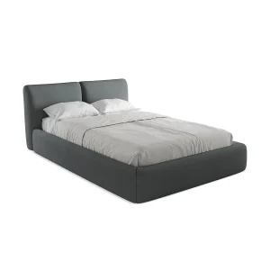 Bed met opbergruimte 160 x 228 – chenille stof – grafiet – MILANO Bed met opbergruimte 160 x 228 – chenille stof – grafiet – MILANO