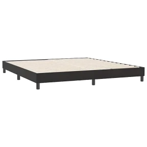 Bedframe zonder matras 180×220 cm fluweel zwart Bedframe zonder matras 180×220 cm fluweel zwart