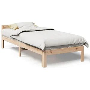 Bedframe zonder matras massief grenenhout 90×200 cm Bedframe zonder matras massief grenenhout 90×200 cm