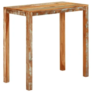 Bartafel 112x55x108 cm gerecycled massief mangohout Bartafel 112x55x108 cm gerecycled massief mangohout