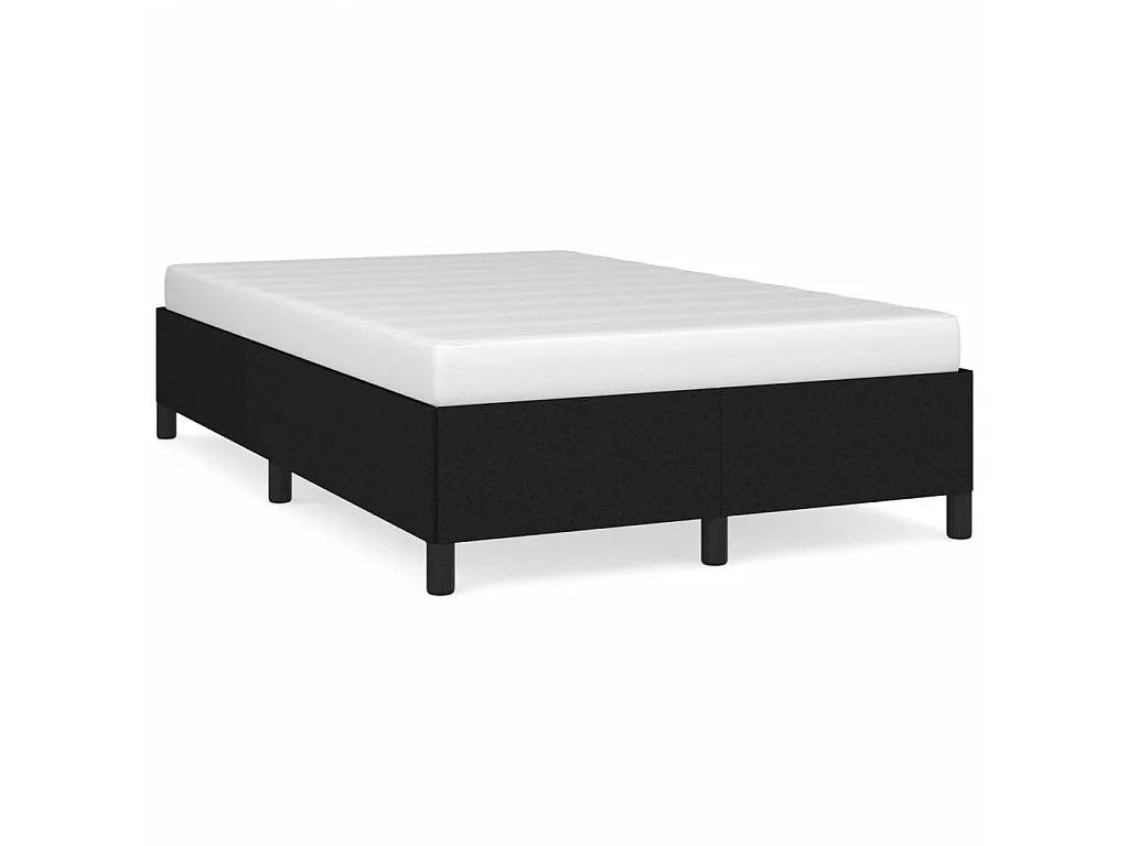 Bedframe zonder matras 120x190 cm stof zwart
