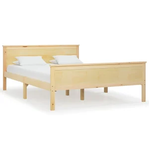 Bedframe massief grenenhout 120×200 cm