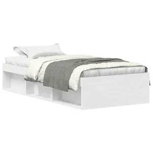 Bedframe wit 75×190 cm
