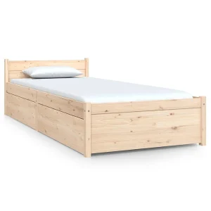Bedframe met lades 75×190 cm Bedframe met lades 75×190 cm