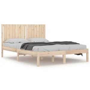 Bedframe zonder matras massief grenenhout 160×200 cm Bedframe zonder matras massief grenenhout 160×200 cm