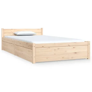 Bedframe met lades 90×190 cm Bedframe met lades 90×190 cm