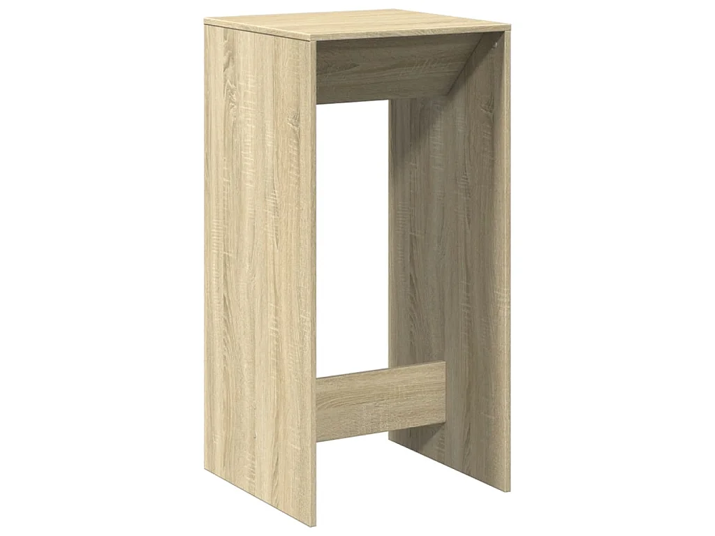 Bartafel 51x50x103,5 cm bewerkt hout sonoma eikenkleurig