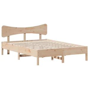 Bedframe zonder matras massief grenenhout 120×190 cm Bedframe zonder matras massief grenenhout 120×190 cm