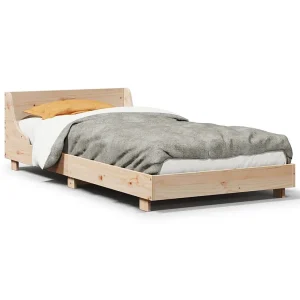 Bedframe zonder matras massief grenenhout 90×190 cm Bedframe zonder matras massief grenenhout 90×190 cm