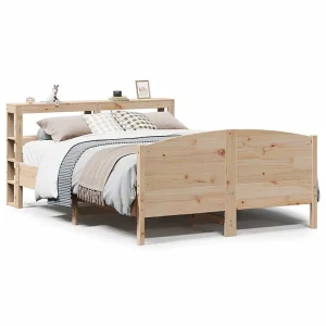 Bedframe zonder matras massief grenenhout 150×200 cm Bedframe zonder matras massief grenenhout 150×200 cm