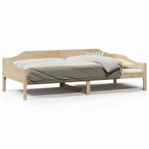 Bedframe zonder matras massief grenenhout 90×190 cm Bedframe zonder matras massief grenenhout 90×190 cm